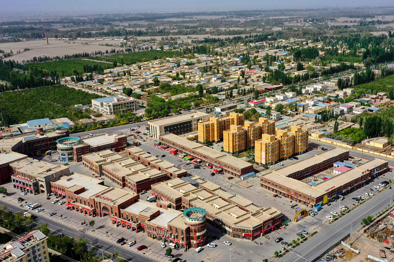 達(dá)西村新貌。