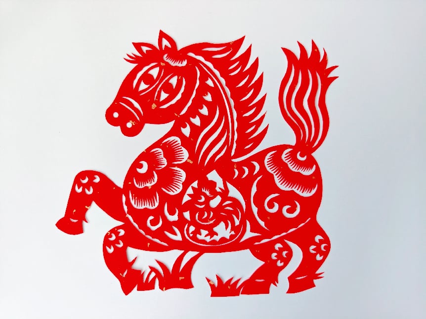 郭華作品《馬年大吉》_看圖王