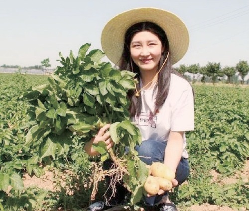 第一书记李佩阳成上蔡高李村“头号主播”